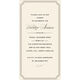 Gold Snowflake Frame Invitations Image 2 of 2